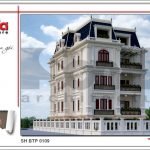 Mẫu thiết kế biệt thự Pháp đẹp tại Sài Gòn sh btp 0109
