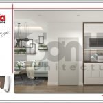 Thiết kế kệ để giày chung cư Tràng An Complex hiện đại cao cấp tại Hà Nội