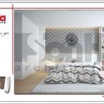 6 Mẫu nội thất phòng ngủ 2 nhà ống hiện đại tại hà nội sh nod 0174
