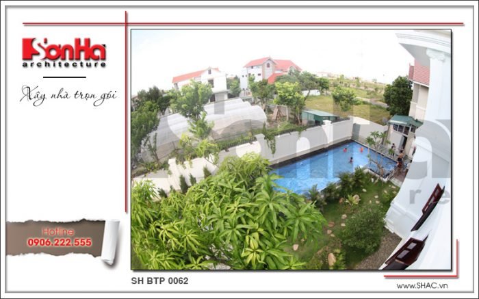 Mẫu biệt thự 2 tầng có sân vườn đẹp - SH BTP 0062 6