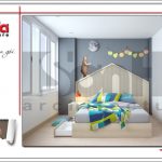 7 Thiết kế nội thất phòng ngủ 3 nhà ống hiện đại tại hà nội sh nod 0174