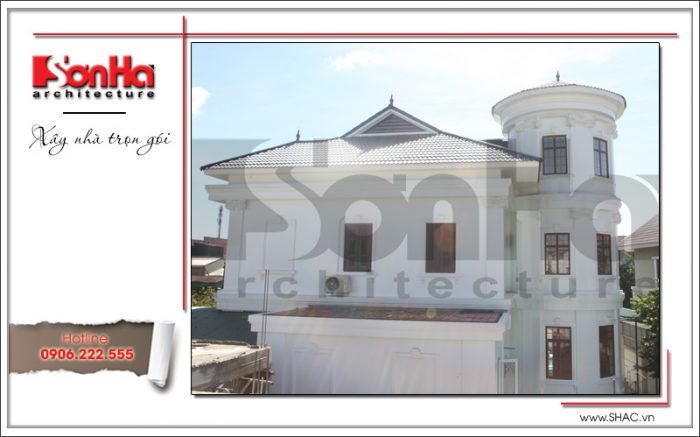 Mẫu biệt thự 2 tầng có sân vườn đẹp - SH BTP 0062 4