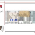 Mặt bằng công năng tầng tum nhà ống Pháp tại Bắc Ninh sh nop 0144