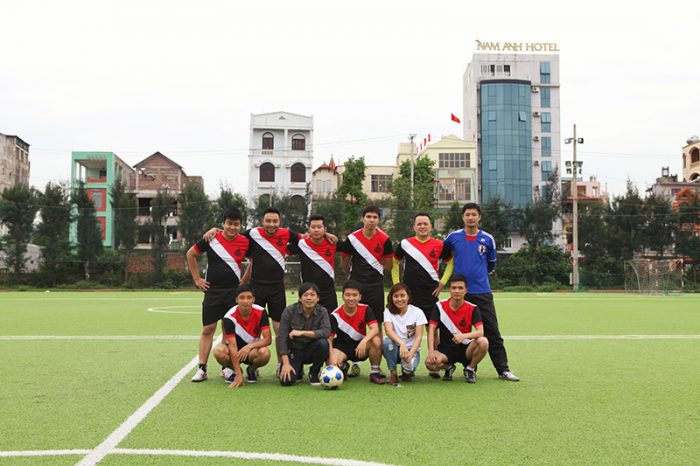 SHAC vô địch giải giao hữu bóng đá kiến trúc sư Hải Dương 2017 10
