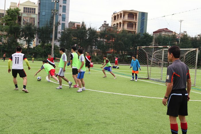 SHAC vô địch giải giao hữu bóng đá kiến trúc sư Hải Dương 2017 15