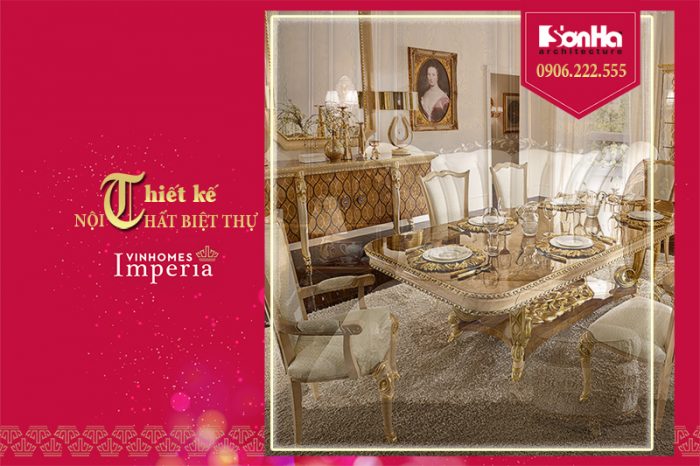 Sơn Hà Architecture thiết kế nội thất biệt thự tại Vinhomes Imperia 1