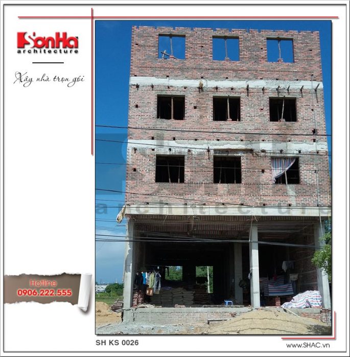 Mẫu Thiết Kế Khách Sạn Cổ Điển Pháp Đẳng Cấp Tại Quảng Ninh - SH KS 0026 2