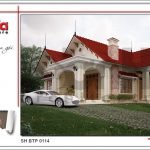 Thiết kế kiến trúc biệt thự vườn tại Hải Phòng sh btp 0114