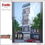 Thiết kế kiến trúc nhà ống hiện đại tại Hà Nội sh nod 0175