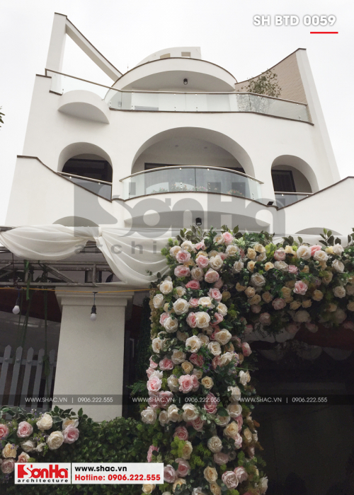 1 Ảnh thực tế biệt thự hiện đại tại hà nội sh btd 0059