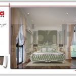 Mẫu Thiết kế phòng ngủ 2 nội thất biệt thự 3 tầng tại khu đô thị Vinhomes Nam Thăng Long, Hà Nội
