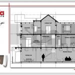 Mặt cắt A biệt thự cổ điển tại Quảng Ninh sh btp 0111