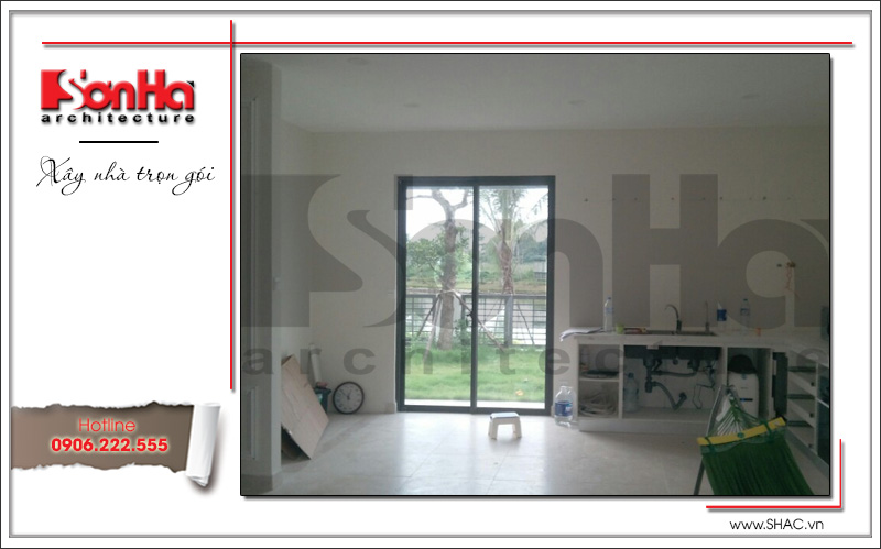 thi công trọn gói nội thất biệt thự vinhomes thăng long hà nội