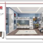 Mẫu thiết kế nội thất phòng ngủ nhà ống hiện đại tại Hà Nội sh nod 0175