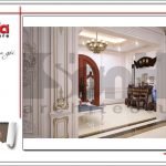 Thiết kế phòng thờ biệt thự lâu đài tại An Giang sh btld 0029