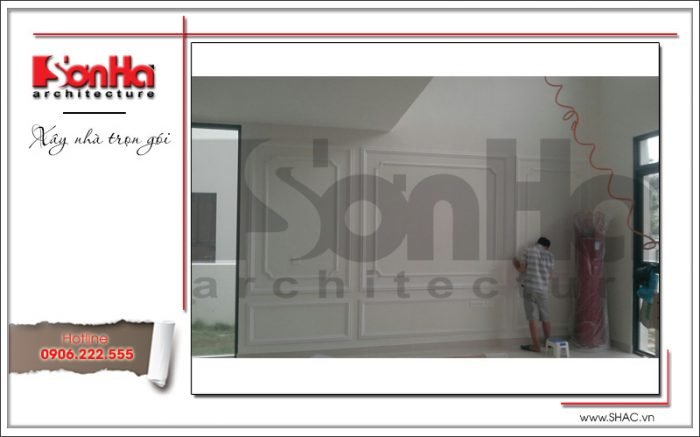 Thiết kế nội thất biệt thự ở khu đô thị Vinhomes Thăng Long 5