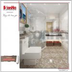 Mẫu thiết kế phòng tắm wc nhà ống hiện đại tại Hà Nội sh nod 0175