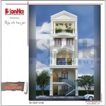 Mẫu thiết kế nhà ống 5 tầng kiến trúc Pháp đẹp tại Quảng Ninh sh nop 0148