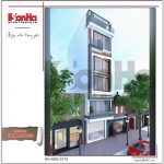 Mẫu thiết kế nhà ống hiện đại tại Hà Nội sh nod 0175