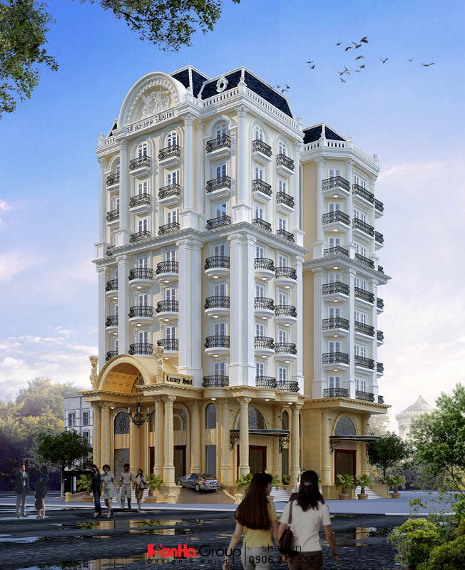 Khách Sạn 4 Sao Mạnh Quân Luxury Phong Cách Paris tại Vĩnh Yên 2