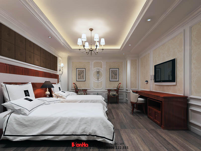 Khách Sạn 4 Sao Mạnh Quân Luxury Phong Cách Paris tại Vĩnh Yên 23