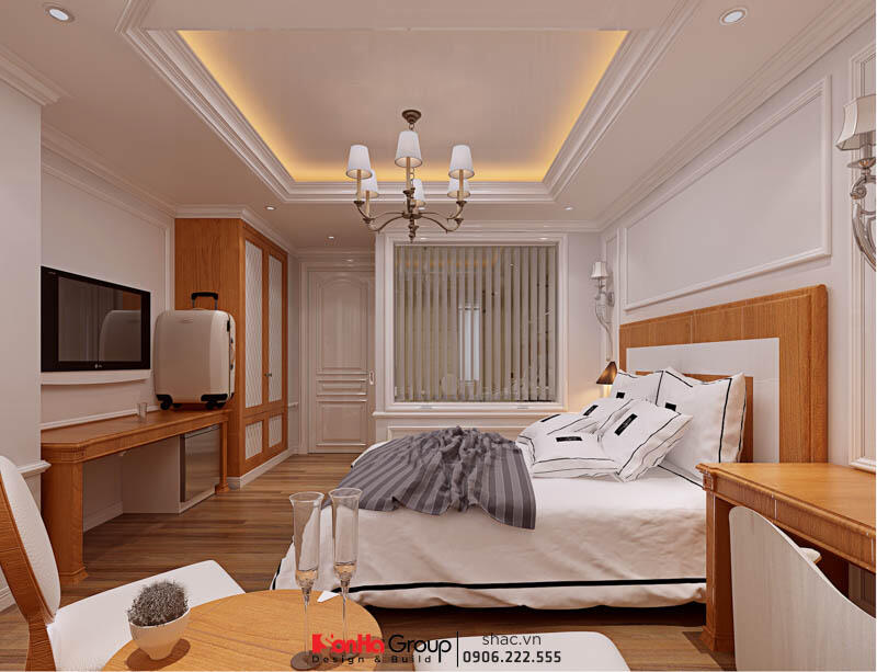 Khách Sạn 4 Sao Mạnh Quân Luxury Phong Cách Paris tại Vĩnh Yên 37