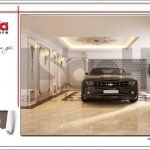 Thiết kế gara biệt thự lâu đài tại An Giang sh btld 0029
