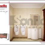 Thiết kế wc biệt thự lâu đài tại An Giang sh btld 0029