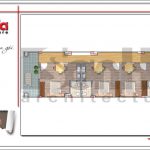 Mặt bằng công năng tầng 1 nhà ống 5 tầng kiến trúc Pháp đẹp tại Quảng Ninh sh nop 0148