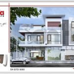 Mẫu nhà 120m2 hiện đại