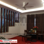 3 Ảnh thực tế nội thất phòng ăn biệt thự hiện đại tại hà nội sh btd 0059