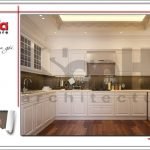 Thiết kế nội thất phòng bếp khu đô thị Ciputra Hà Nội