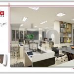 Thiết kế nội thất phòng làm việc văn phòng đẹp tại Hà Nội