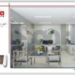 Thiết kế nội thất phòng làm việc phó giám đốc văn phòng đẹp tại Hà Nội