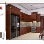 Mẫu Thiết kế phòng bếp biệt thự lâu đài tại An Giang sh btld 0029