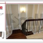 6 Ảnh thực tế nội thất cầu thang biệt thự khu đô thị vinhomes nam thăng long