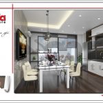 Mẫu Thiết kế phòng bếp ăn nhà ống hiện đại tại Hà Nội sh nod 0175