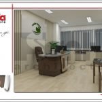 Mẫu Thiết kế nội thất phòng làm việc phó giám đốc văn phòng đẹp tại Hà Nội