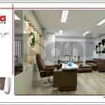 Thiết kế nội thất phòng làm việc giám đốc văn phòng đẹp tại Hà Nội