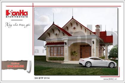 BÌA Thiết kế kiến trúc biệt thự vườn tại Hải Phòng sh btp 0114