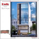 Mẫu Thiết kế kiến trúc tòa nhà văn phòng tại Hải Phòng sh vp 0032
