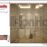 Mẫu thiết kế phòng vệ sinh nhà ống hiện đại tại Quảng Ninh sh nod 0176