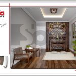 Thiết kế nội thất phòng thờ khu đô thị Vinhome Imperia Hải Phòng