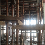 2 Ảnh thực tế thi công tòa nhà văn phòng 6 tầng tại hải phòng