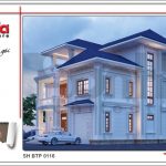 mẫu biệt thự pháp tân cổ điển đẹp tại quảng bình sh btp 0116