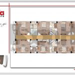 Mặt bằng công năng tầng 3 khách sạn tiêu chuẩn 3 sao 7 tầng cổ điển tại Hưng Yên sh ks 0041