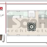 Mặt bằng công năng tầng 2 tòa nhà văn phòng tại Hải Phòng sh vp 0032