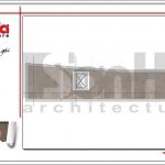 mặt bằng công năng tầng mai nhà phố cổ điển sh nop 0151