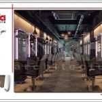 một góc view nôi thất salon cắt tóc tầng 2 đẹp đức thịnh