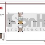 Mặt bằng công năng tầng tum khách sạn tiêu chuẩn 3 sao 7 tầng cổ điển tại Hưng Yên sh ks 0041